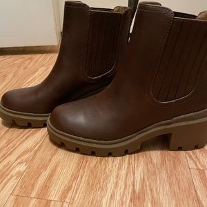 Brown boots target